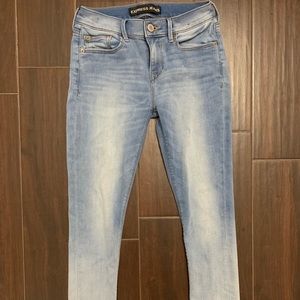 Express jeans mid rise